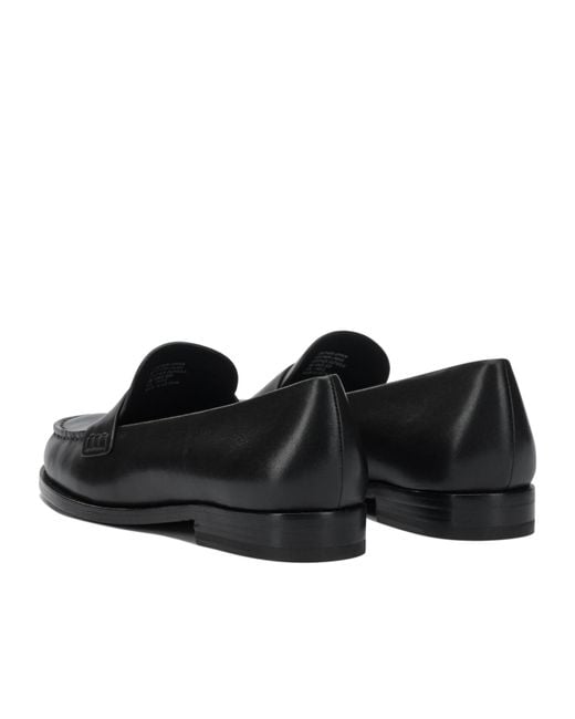 Tory Burch Black Round-Toe Loafers