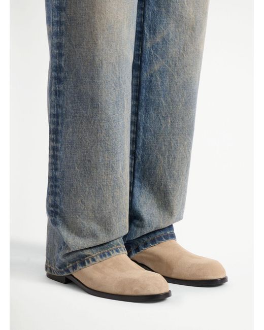 Balmain Brown Anthem Chelsea Boots for men