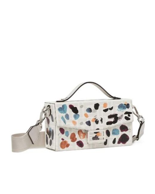 Fendi Metallic Baguette Soft Trunk for men