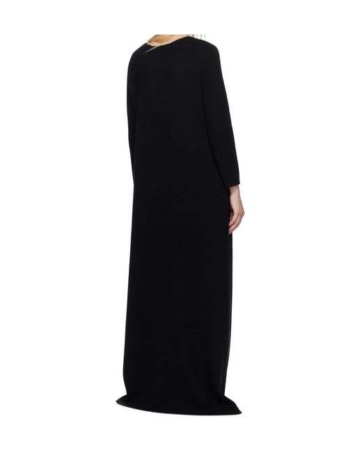 Lisa Yang Black Tine Maxi Dress