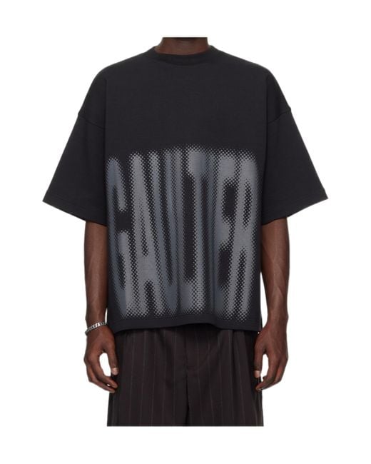 Jean Paul Gaultier Black The Gaultier Boxy Tshirt for men