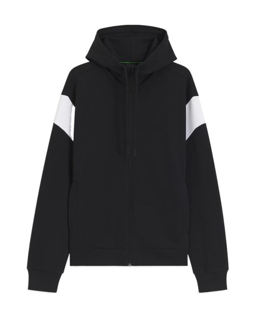 Boss Black Regular-Fit Zip-Up Sweatshirt for men