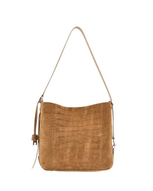 Hogan White Hocket Hobo Bag Small