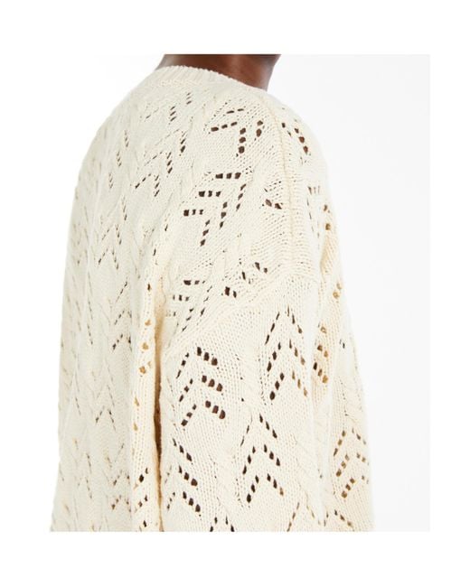 Weekend by Maxmara Natural Cotton Yarn Jumper