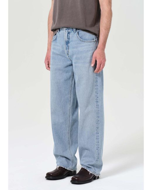 Agolde Blue Fusion Baggy Jeans for men