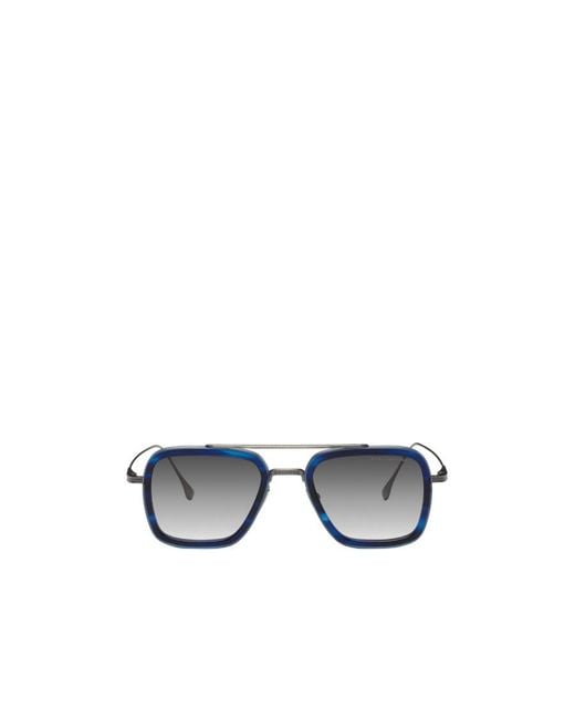 Dita Eyewear White Carved Detail Sunglasses for men