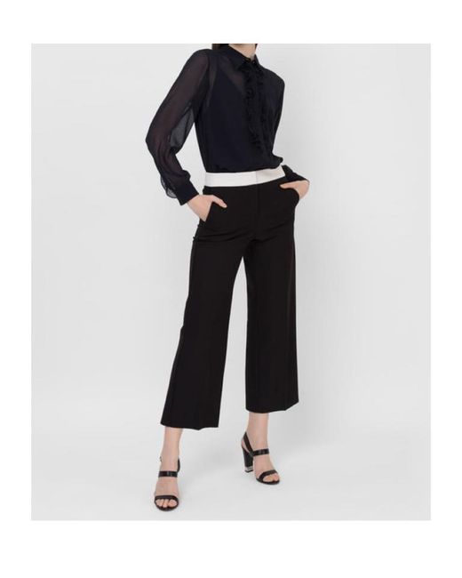 Max Mara Black Pocket Casual Pants