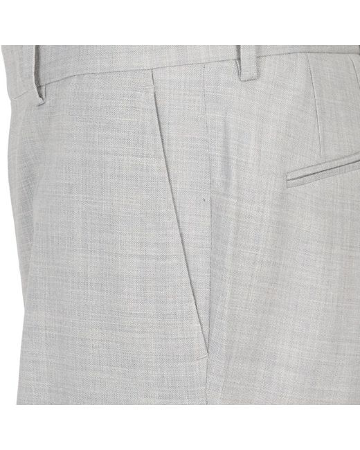 Boss Gray Belt Loop Casual Pants for men