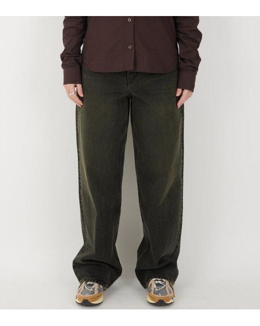 Our Legacy Gray Wide Cut Jeans