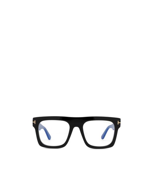 Tom Ford White Eyewear Square Frame Glasses for men