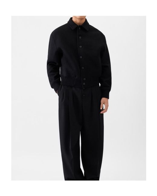 Jacquemus Black Bomber Jacket for men