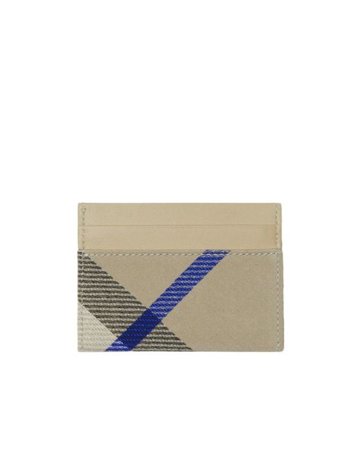 Burberry Multicolor Checked Cardholder
