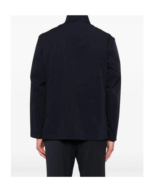 Fay Blue Hook Fastening Jacket for men