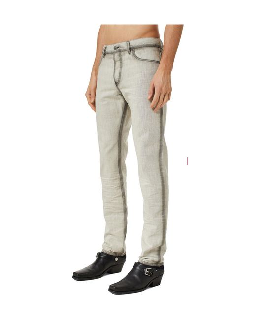 DIESEL Gray Regular-Fit Jeans for men