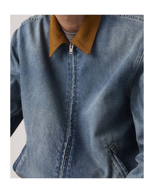 Levi's Blue Mechanics Full-Zip Jacket for men