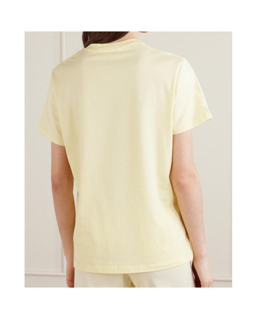 Wardrobe NYC Natural Crew Neck Casual T-Shirt