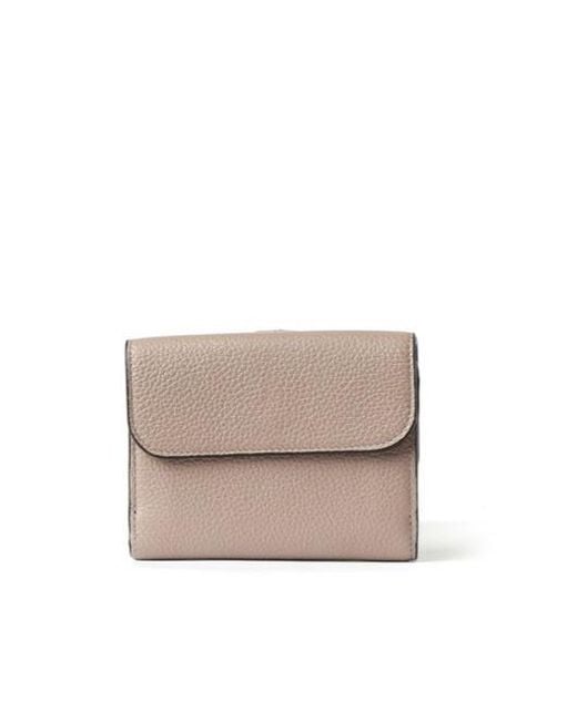 Chloé Natural Alphabet Small Trifold Wallet
