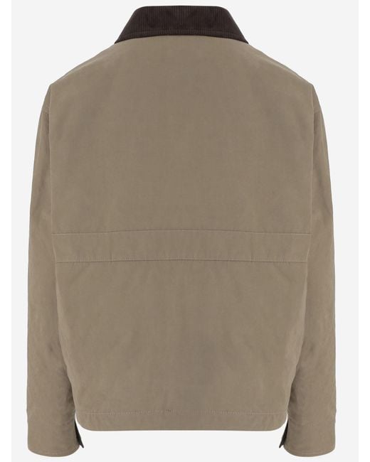 Aspesi Brown Pocket Detailed Buttoned Jacket