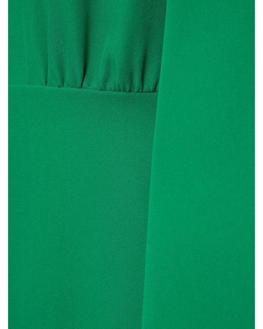 Valentino Green Long-Sleeved Jumpsuit