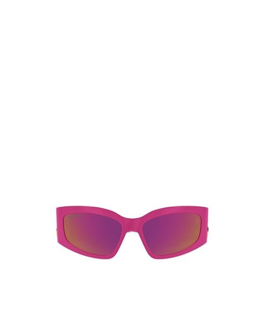 Balenciaga Pink Eyewear Cat-Eye Frame Sunglasses