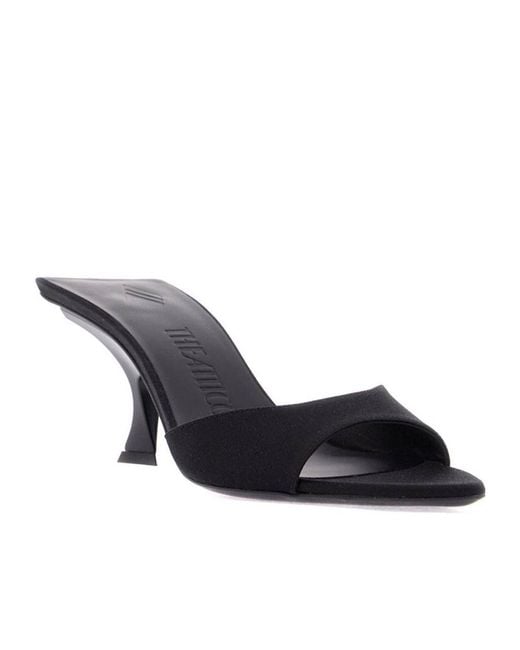 The Attico Black The Heeled Sandals