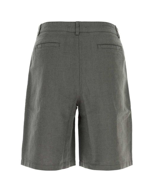 GIMAGUAS Gray Barbate Bermuda Shorts for men