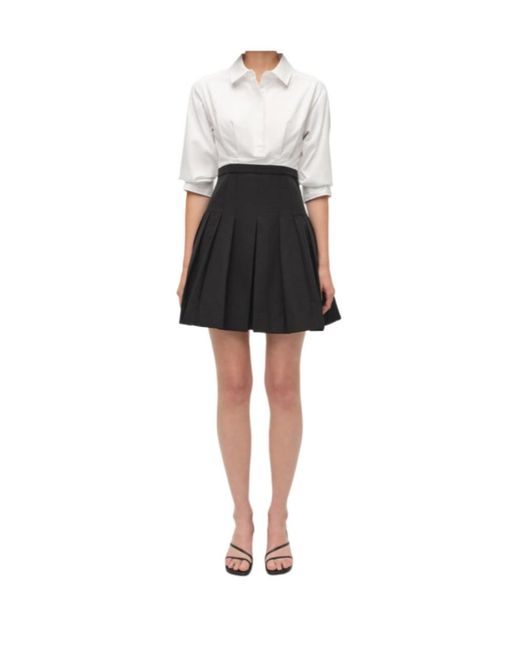 Jonathan Simkhai White Cotton Mini Dress