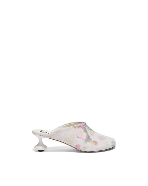 Loewe White Toy Mule
