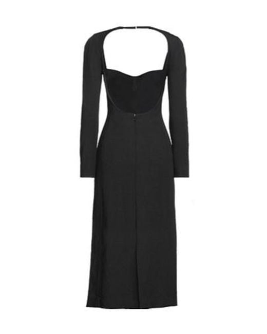 Jacquemus Black Midi Dresses