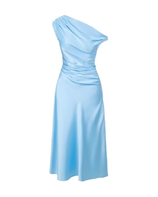 Staud Blue Phare Dress