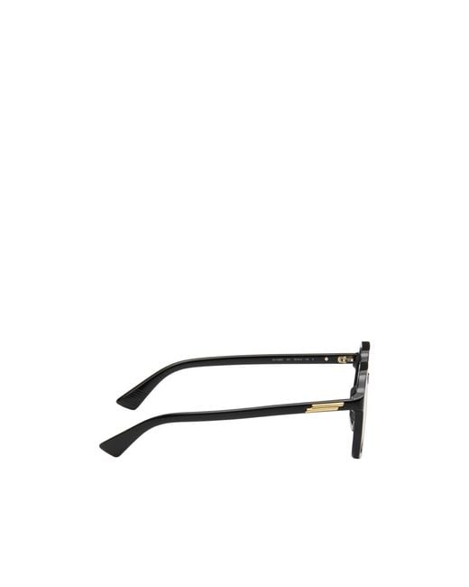 Bottega Veneta White Eyewear Square Frame Glasses for men