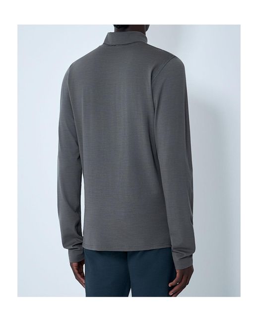 Rier Blue Turtleneck Jumper for men
