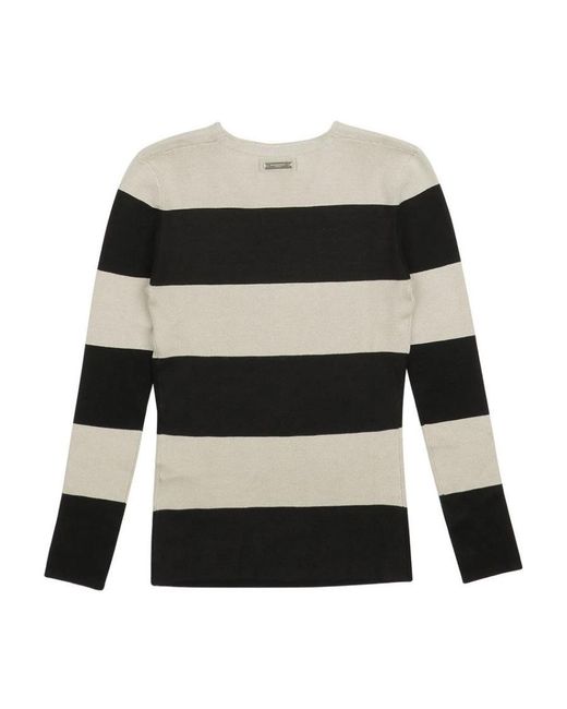 Burberry Black Striped Pullover