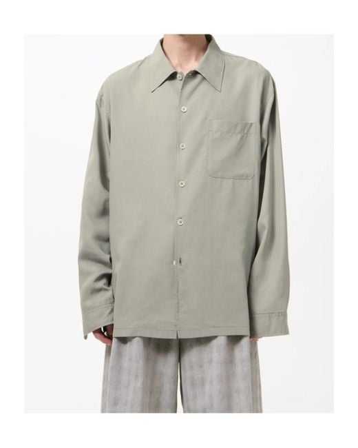Our Legacy Gray Every Relaxed Fit Shirt for men