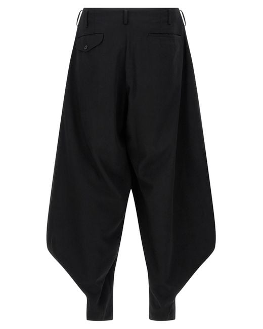 Comme des Garçons Black Comme Des Garçons Homme Plus Extra Loose Leg Pants for men