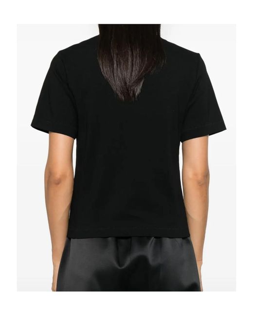 Fear Of God Black Piqué Cropped Polo Top