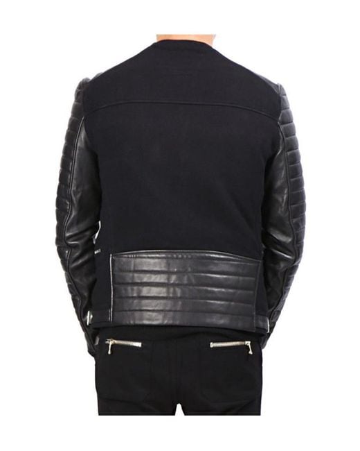 Balmain Black Long Sleeve Jacket for men