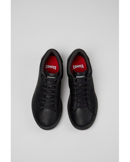 Camper Black Lace-Up Low-Top Casual Shoes