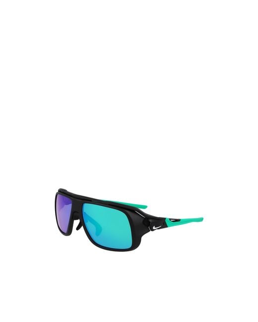 Nike Blue Flyfree Soar Pilot Frame Sunglasses for men
