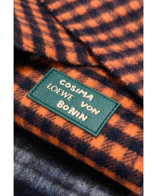 Loewe White Scarf
