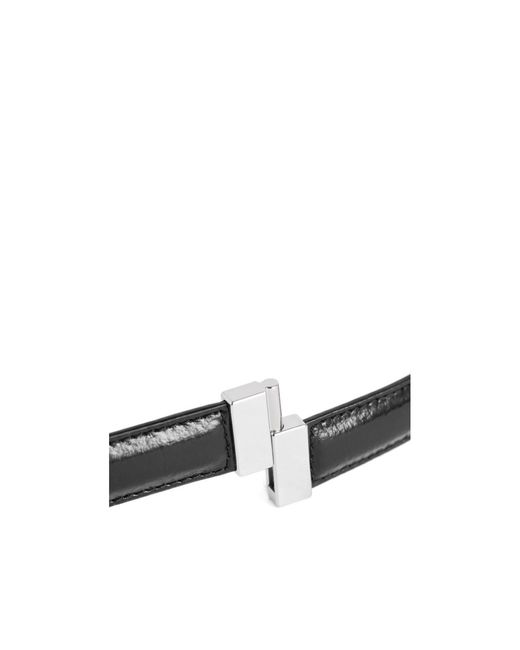 Totême White Leather Belt