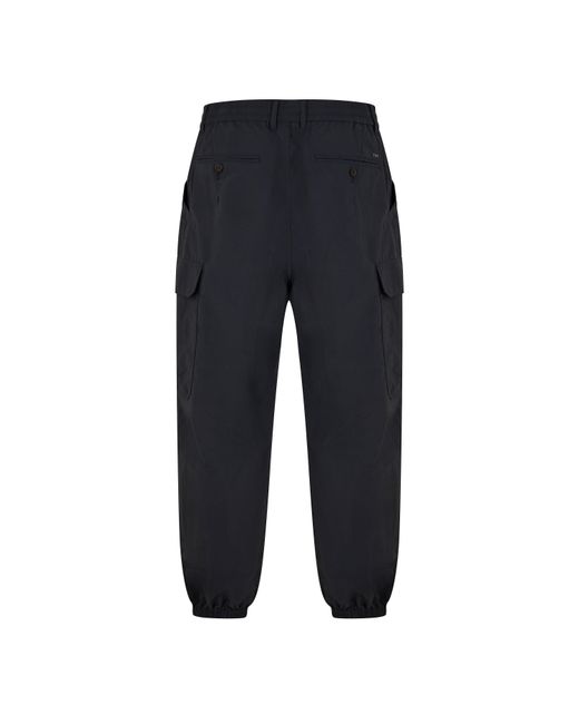 Emporio Armani Blue Casual Cargo Pants for men