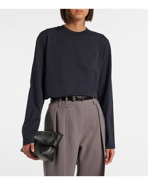 Jil Sander Blue Set Of 3 Cotton Jersey T-Shirts