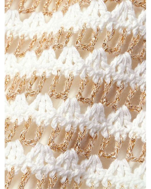 Zimmermann Natural Striped Skirt