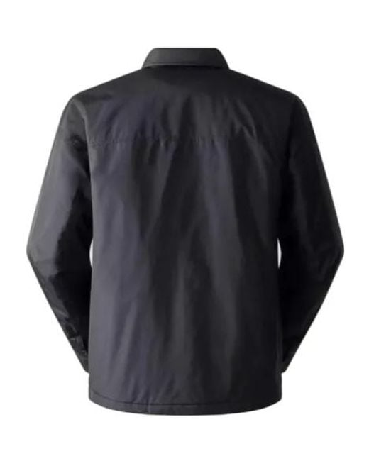 The North Face Blue Stuffed Coaches Insulated Shirt Jacket for men