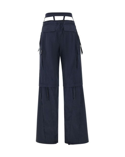 OTTOLINGER Blue Work Casual Pants