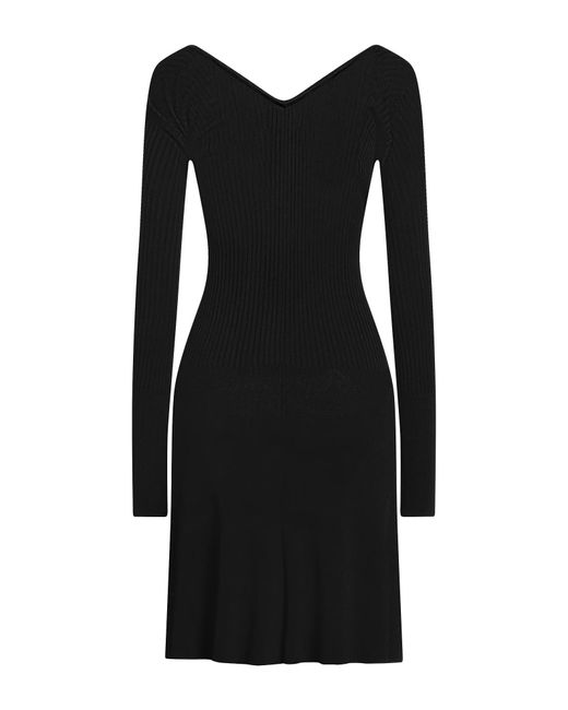 Jacquemus Black Long-Sleeved Dress