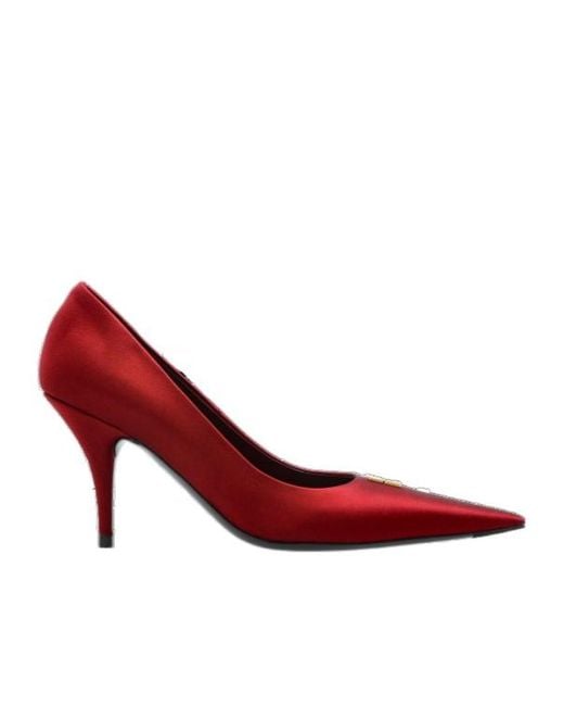 Balenciaga Red Pumps