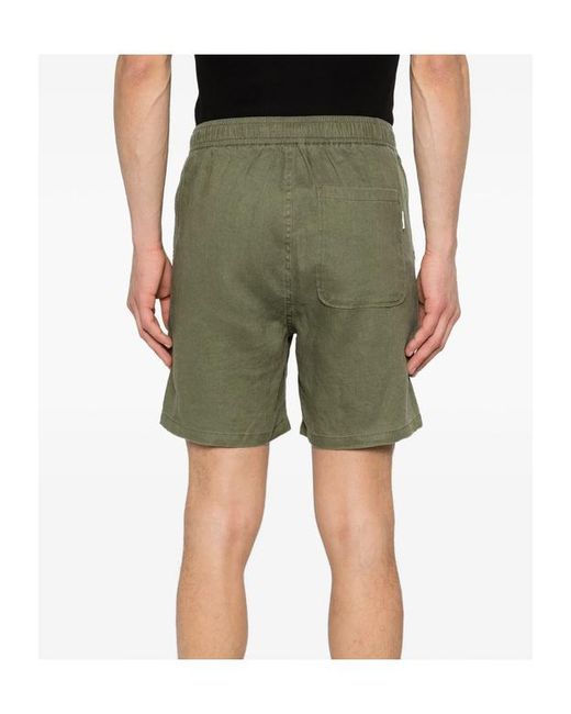 Samsøe & Samsøe Green Elastic Waist Shorts for men