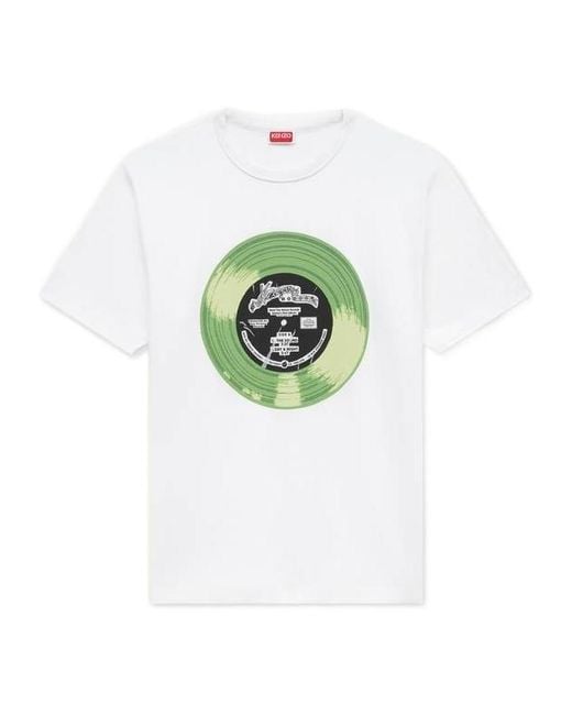 KENZO White Sounds' T-Shirt for men
